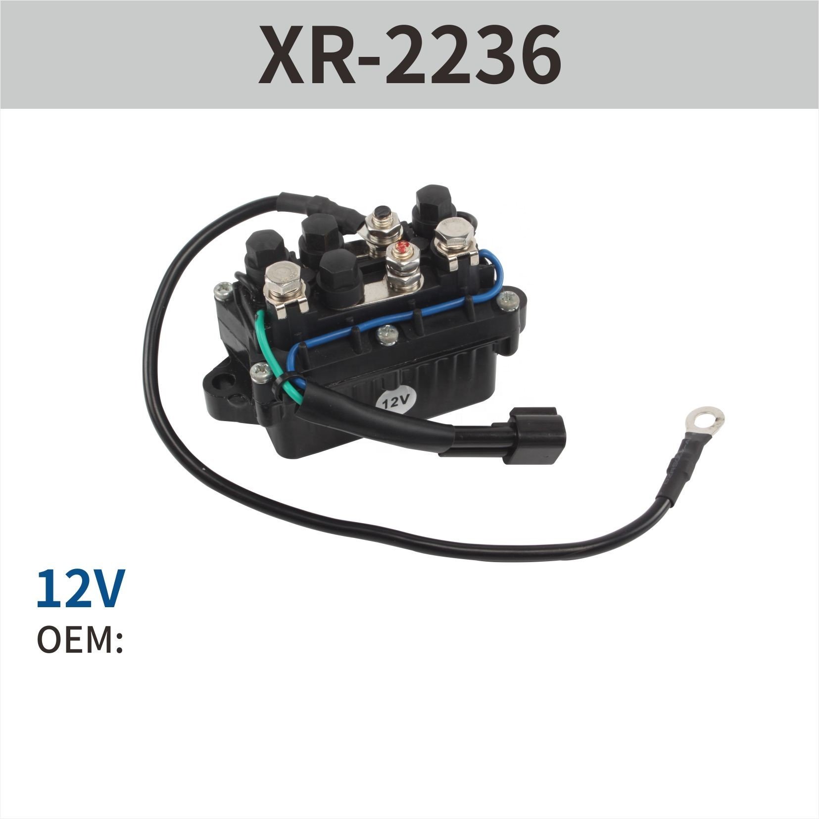 12V 3 Pins Trim Relay OEM Tilt for Yamaha 40-90 HP Outboard 61A-81950-01-00 Kits F40 Fz640 yamaha Trim Relay
