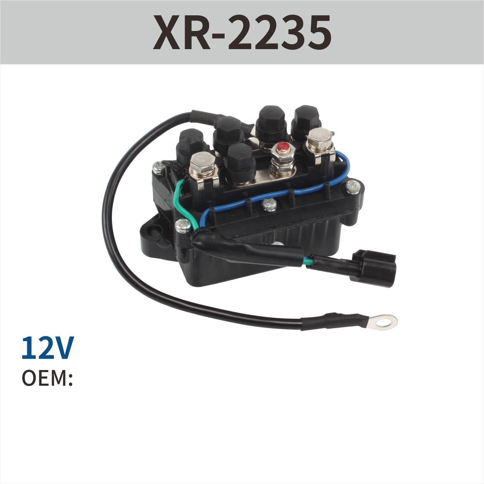12V 3 Pins Trim Relay OEM Tilt for Yamaha 40-90 HP Outboard 61A-81950-01-00 Kits F40 Fz640 yamaha Trim Relay