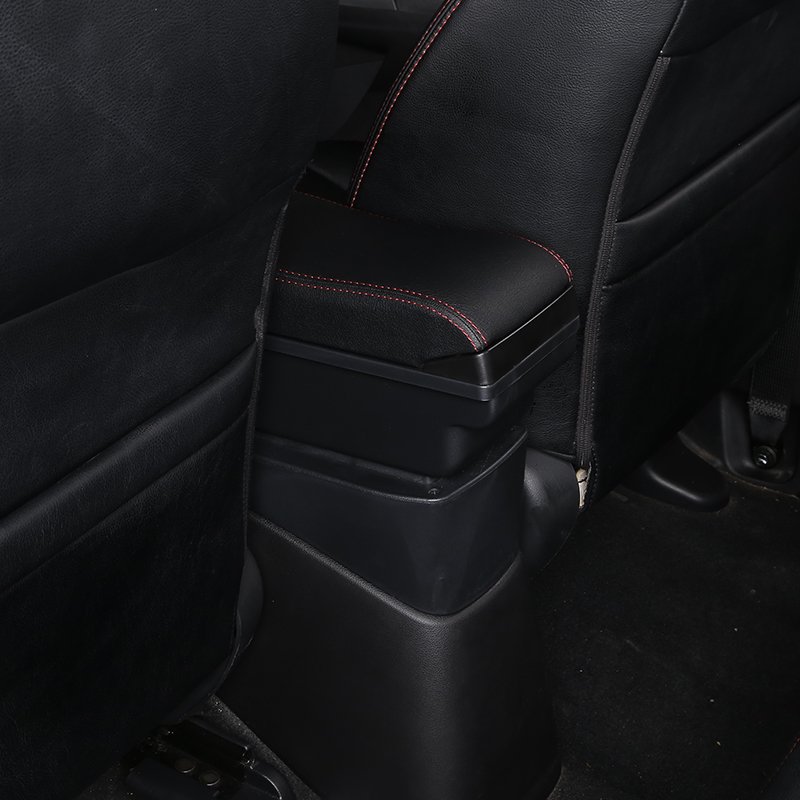 TONC Custom Fit Armrest Console for 2008 Honda Fit - ABS Center Console Organizer with USB Charging