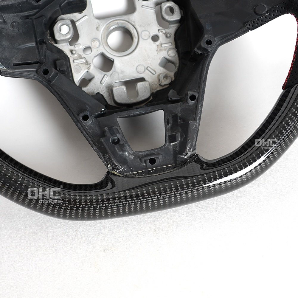 Steering Wheel Carbon For Vw Volkswagen Gti Mk8 Golf8 Golf 8 R Line Steering Wheel 2020-2024