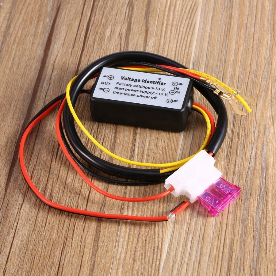 Auto Car DRL Controller LED Daytime Running Lights Controller Relay Harness Dimmer 12-18V Fog Light Controller