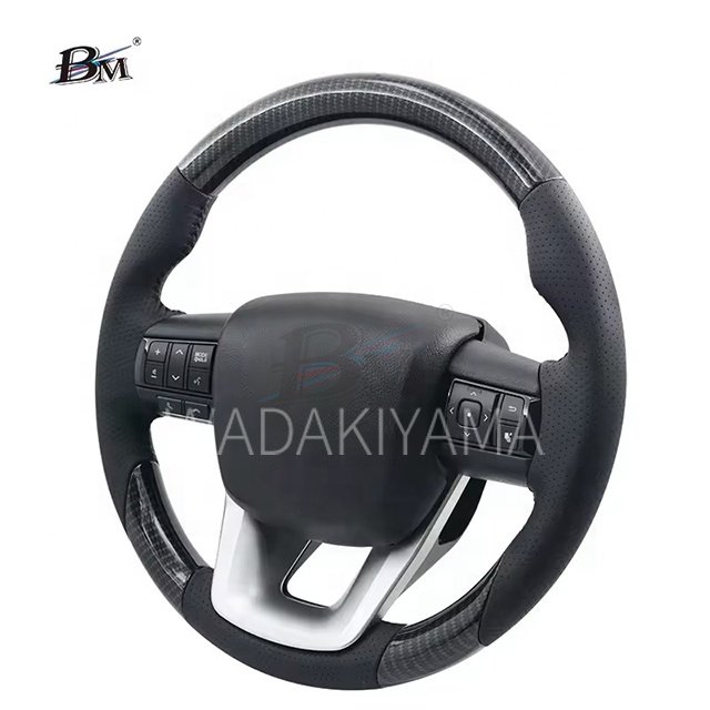 Hydrodip Upgrade Hydrographic Film Car Steering Wheel For Toyota LC PICK UP 2022 2023-up LC70 LC79 Series 2024+ By BM Customize