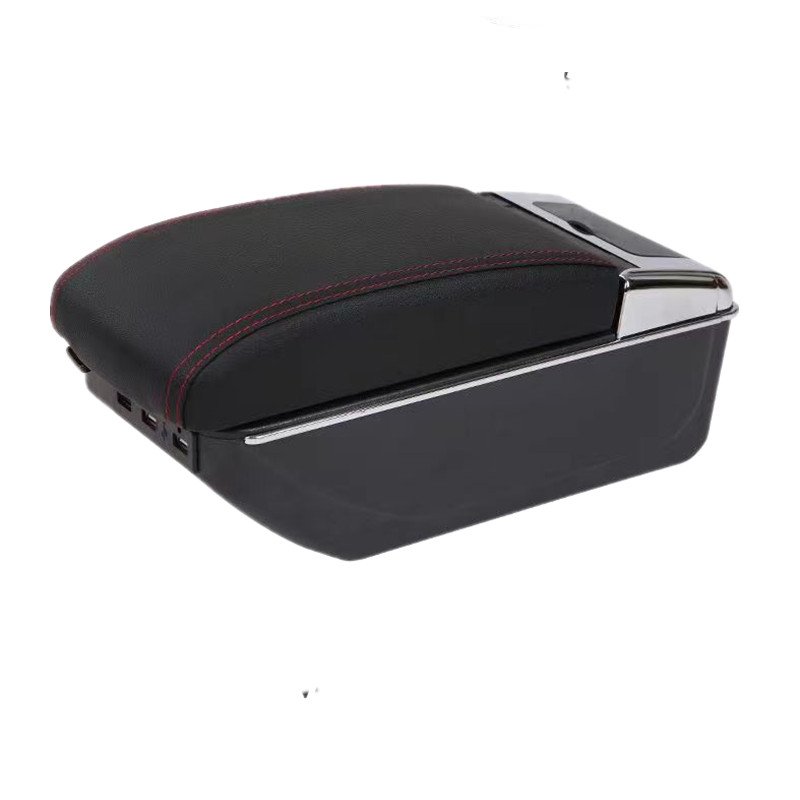 Central Store Content Arm Rest Heighten Storage Box with USB Charging Armrest for Mazda CX-3 (2015-Present)