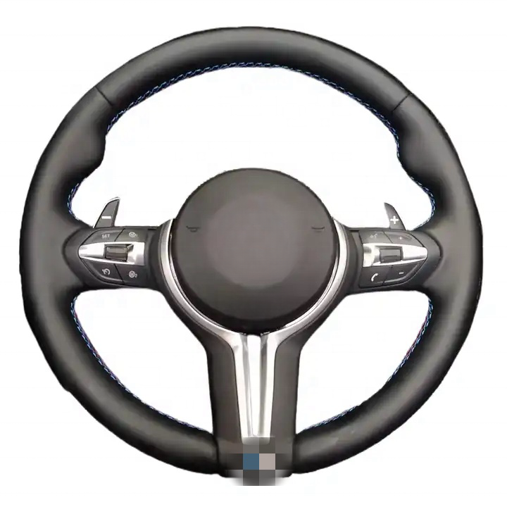 BMW all series car steering wheel leather steering wheel real carbon fiber steering wheel