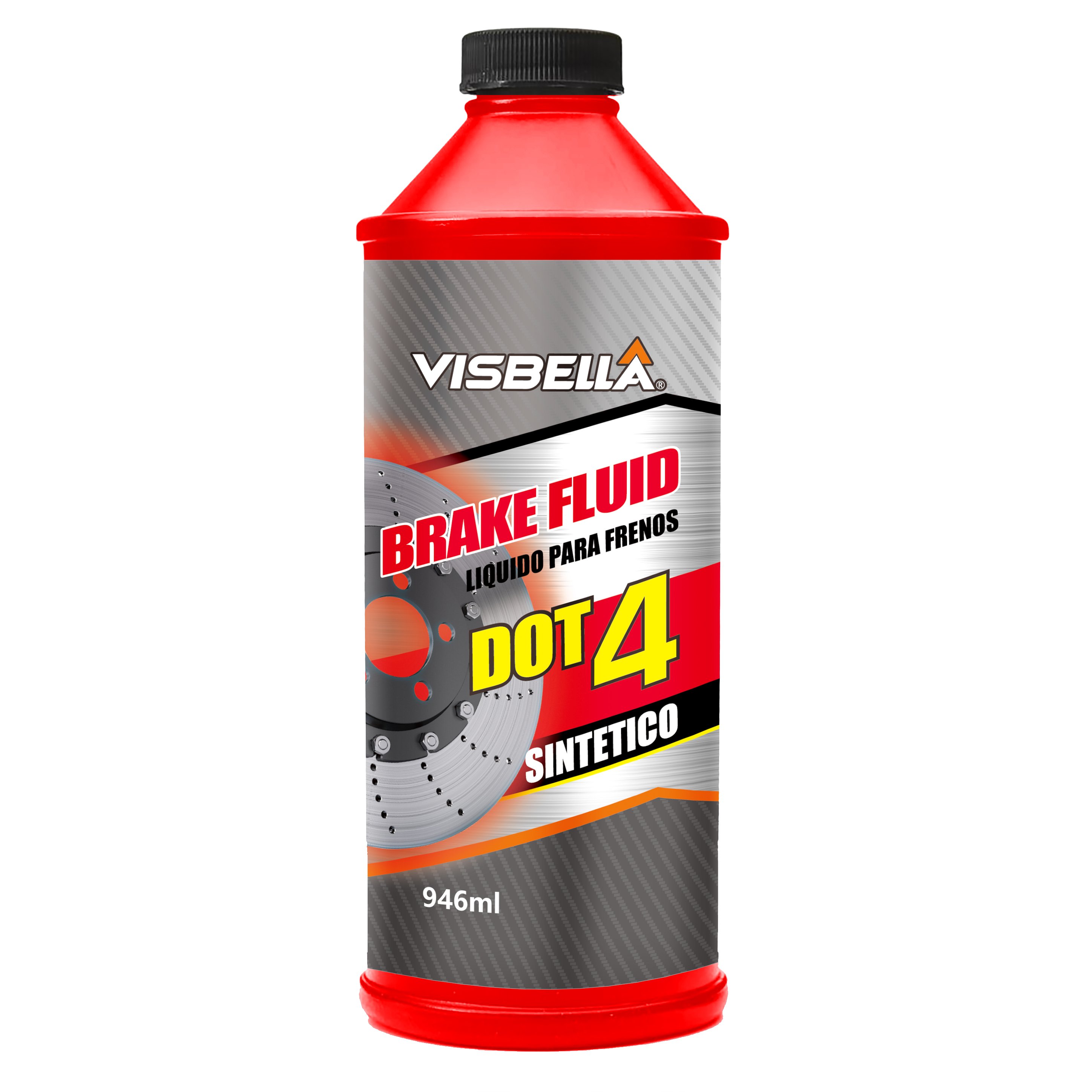 Visbella High Boiling Point Anti Rust Oil Brake Fluid Dot4