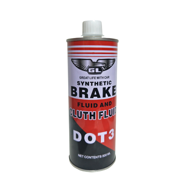 Strong Braking Performance Brake Fluid Dot3 Dot4 Bulk Anti Corrosion Thertmostability Bottle for Brake Fluid