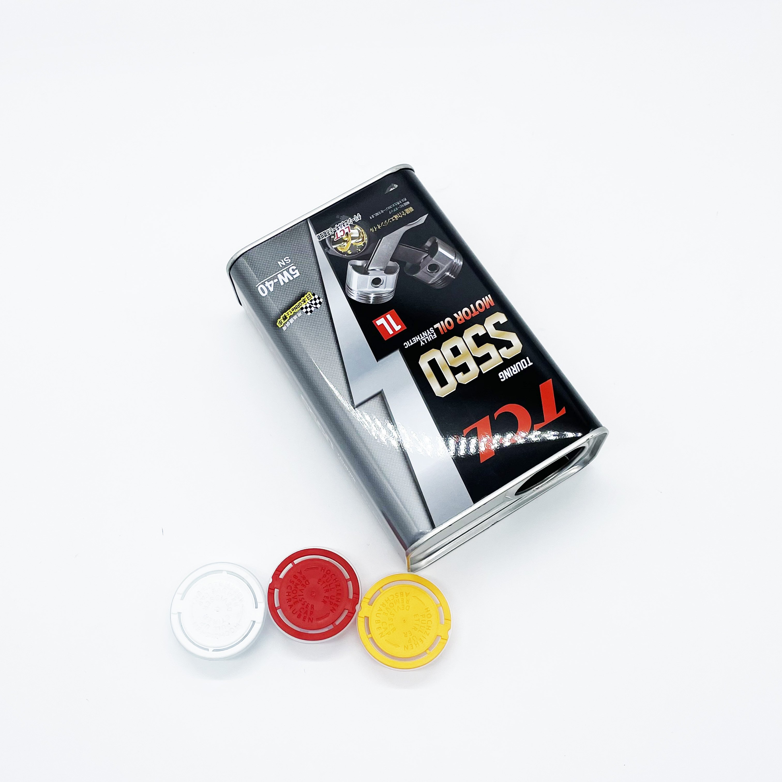 Tin Can Manufacturers Rectangular 1000ml Empty Metal Tin Cans for Motor Oil Lubricants