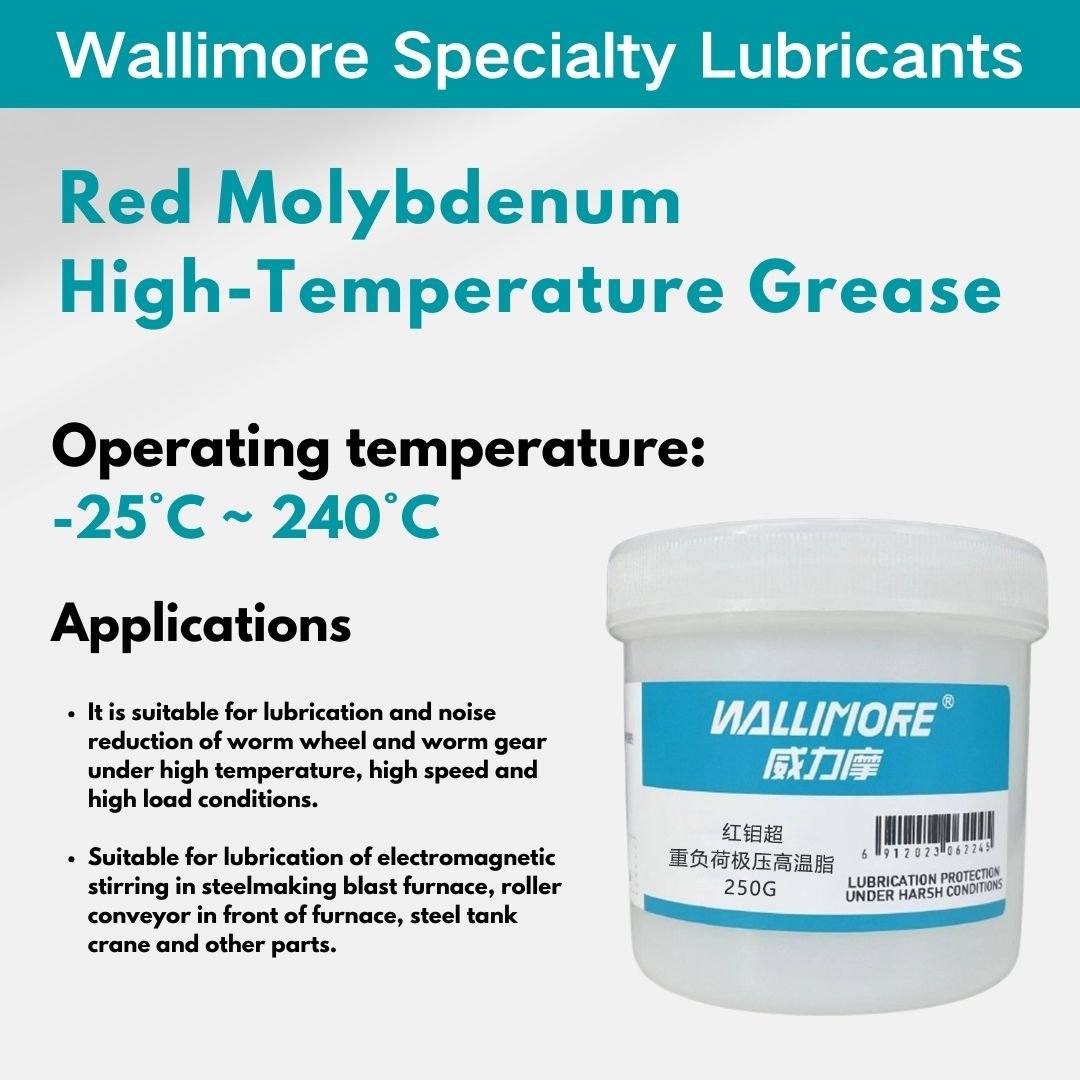 Advanced Ultra High Temperature Red Molybdenum Grease Enhanced Automotive Chassis Lubrication Vehicle Performance Base Oil