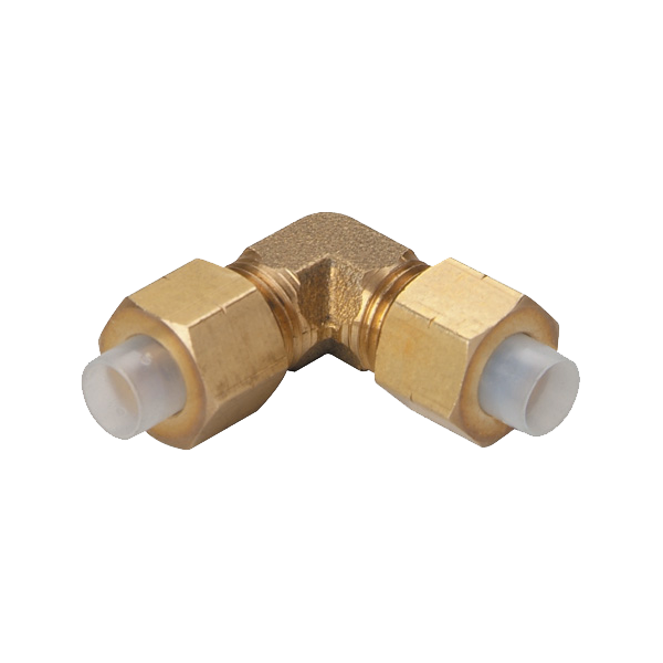 Brass Fast Twist Bent Connector with Male Thread Angle Elbow Fitting Pneumatic Parts