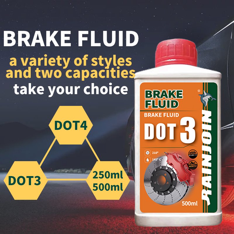 500 ml Brake Fluid Dot3 Brake Oil Brake System Cleaner Lubricant