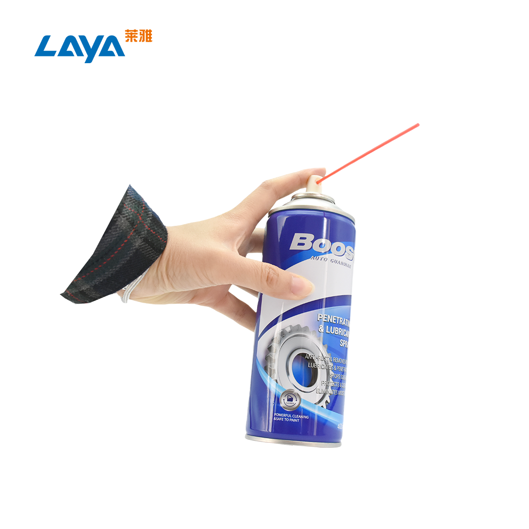 Custom Factory Wholesale Penetrating and Lubricant Spray Lubrication Rust Remover 400ml Vehicle Automotive Lock Hinges