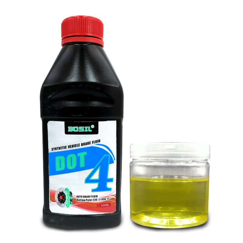 250ml 500ml 800ml Synthetic Car Motorcycle Yellow Vehicle Brake Fluid Dot4