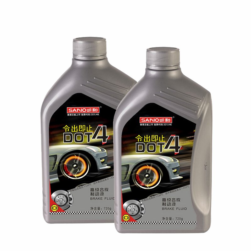 Strong Braking Performance Brake Fluid Dot Bulk Anti-Corrosion Thermostability Bottle for Brake Fluid