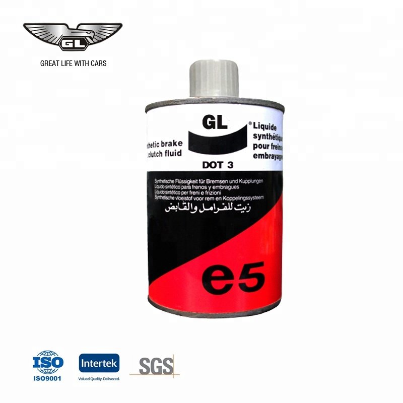 Manufacturer Brake Fluid DOT 3 Machine Brake Fluid White Yellow Brake Oil