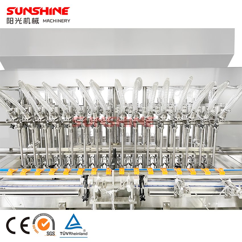 2-6 Heads Automatic Tracking Antifreeze Oil Windshield Washing Liquid Filler Machine Car Brake Oil Lubricant Filling Machine