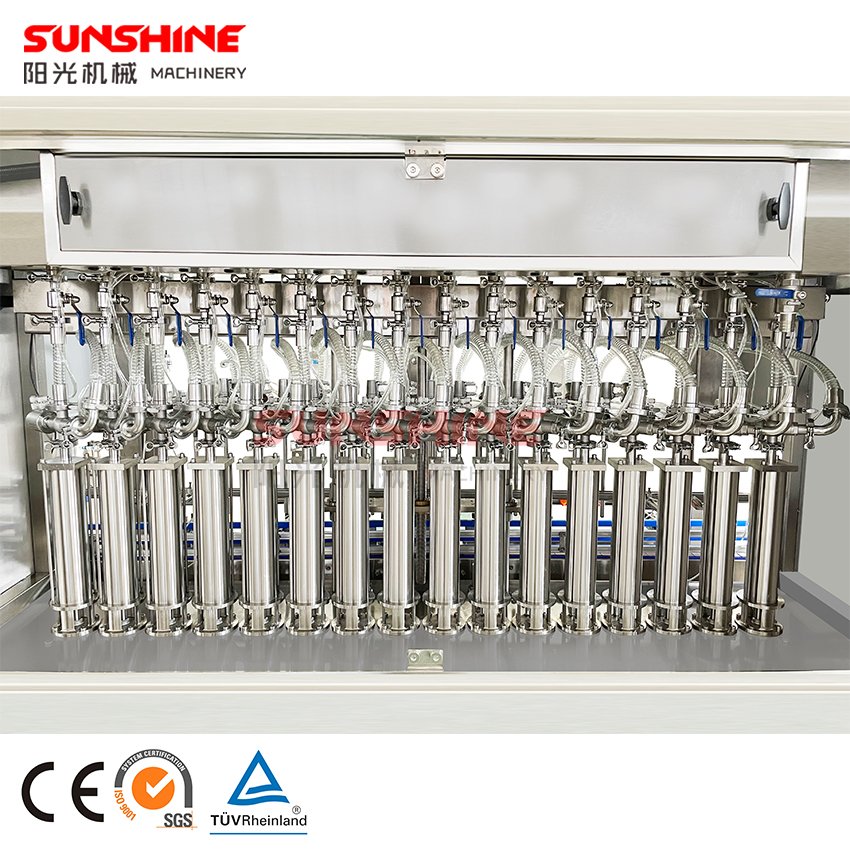 2-6 Heads Automatic Tracking Antifreeze Oil Windshield Washing Liquid Filler Machine Car Brake Oil Lubricant Filling Machine