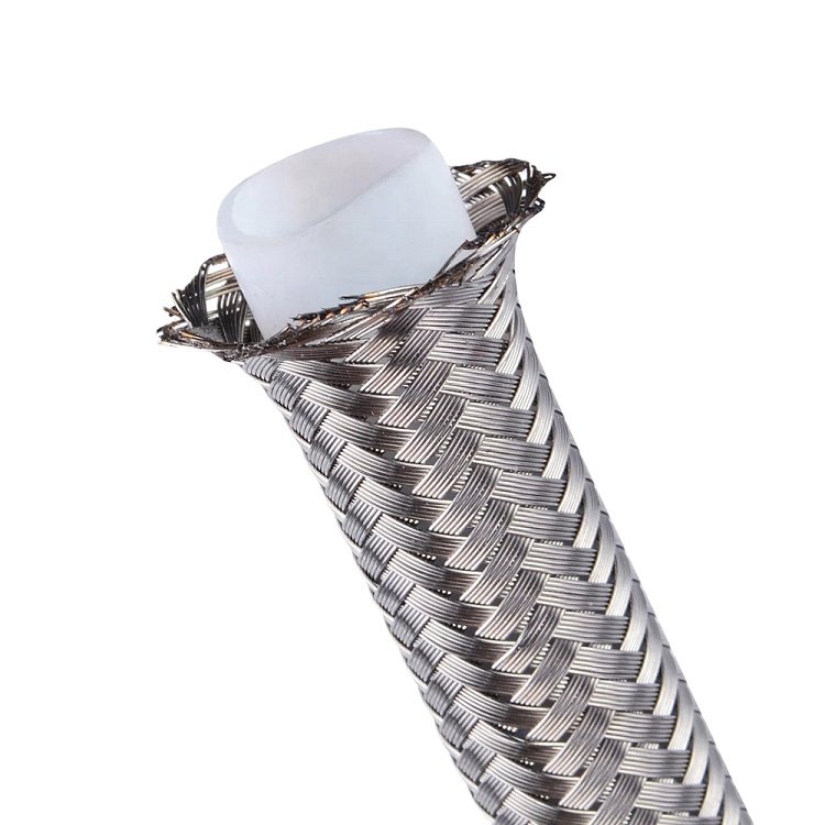 Ptfe Lined Flexible Hose Braided Stainless Steel Hose Ptfe Braided Hose
