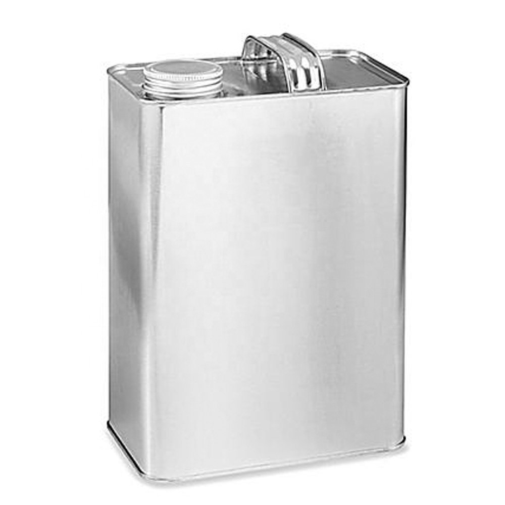 4 Liter Plain Empty Oil Cans For Engine Oil Motor Oil Brake Fluid