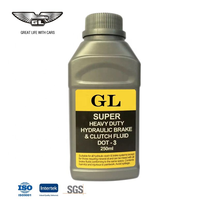 Wholesale Supply Heavy Duty Brake Fluid Lubricant Dot 3 Synthetic Liquid Auto Grease SAE Certified