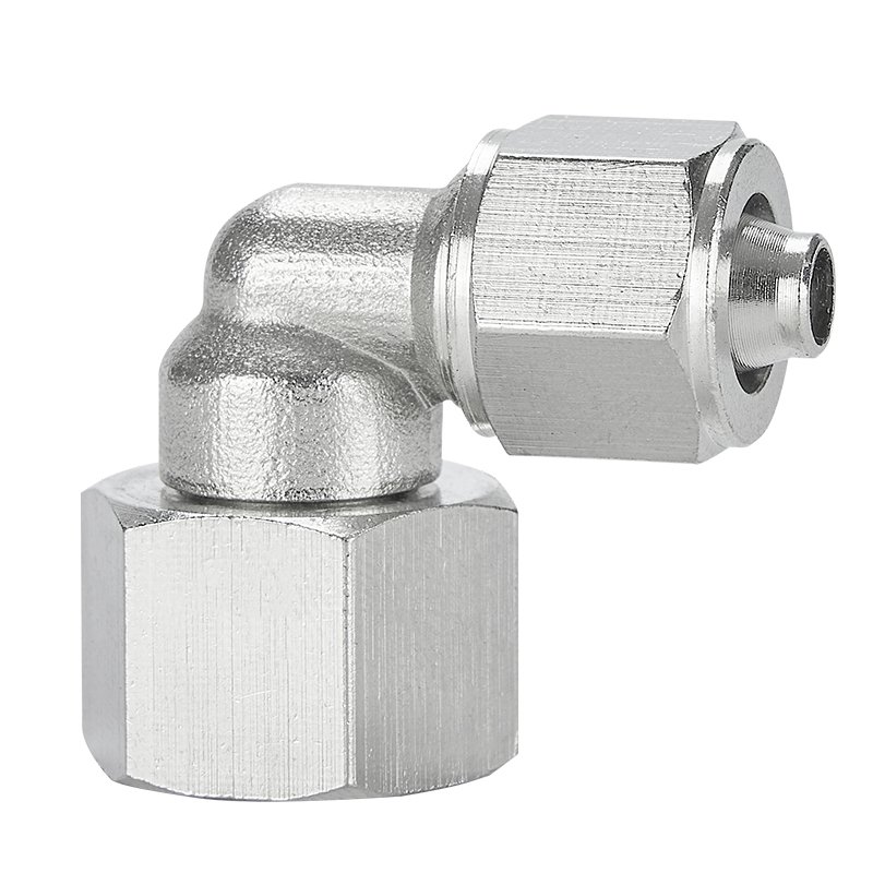 KNPC Straight Type Brass Quick Twist Quick Swivel Compression Pneumatic Air Hose Fitting