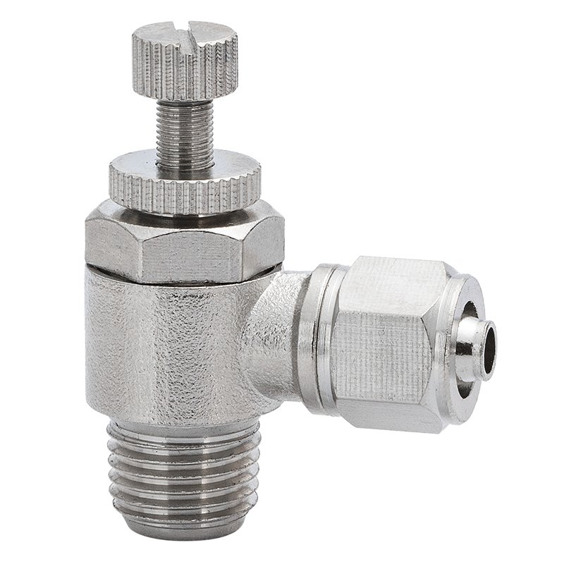 KNPC Straight Type Brass Quick Twist Quick Swivel Compression Pneumatic Air Hose Fitting