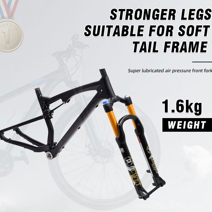Dfs 1.6Kg Air Fork 27.5 29 Inch Mtb Forksuspension Fork