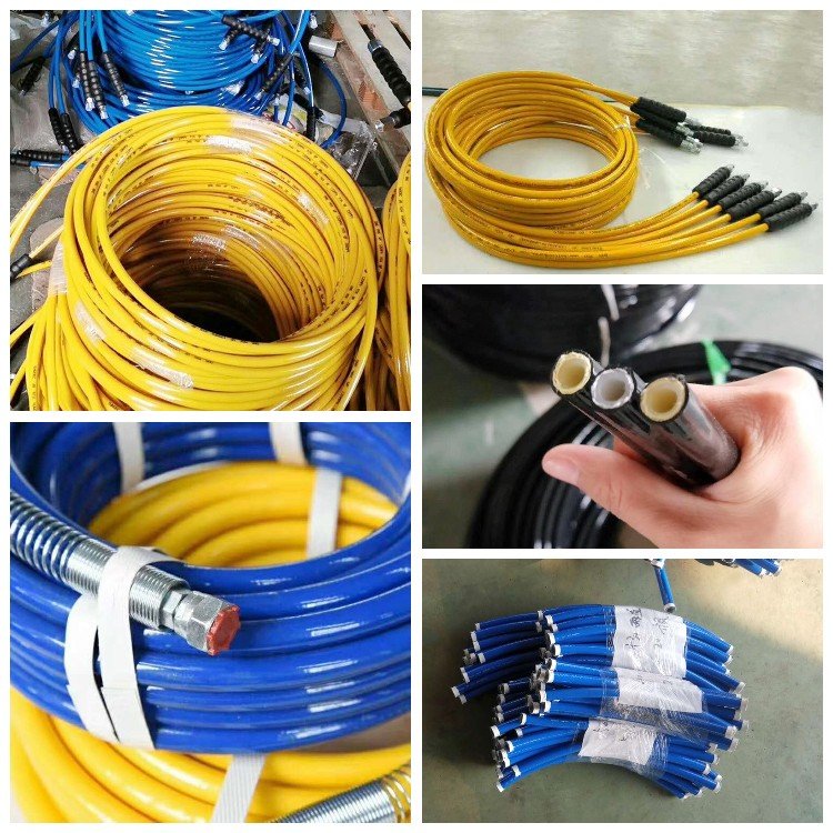 Ultra High Pressure Thermoplastic Hose for Water Jetting Hydraulic and Pneumatics, Forklift, Lubrication, Fire Resistant Fluids