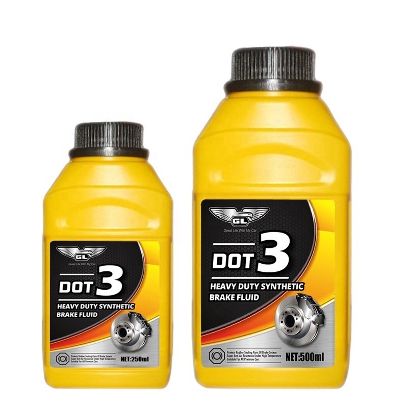Brake Fluid Dot3 Lubricant Oil Carcare Brake Oil Factory Oil
