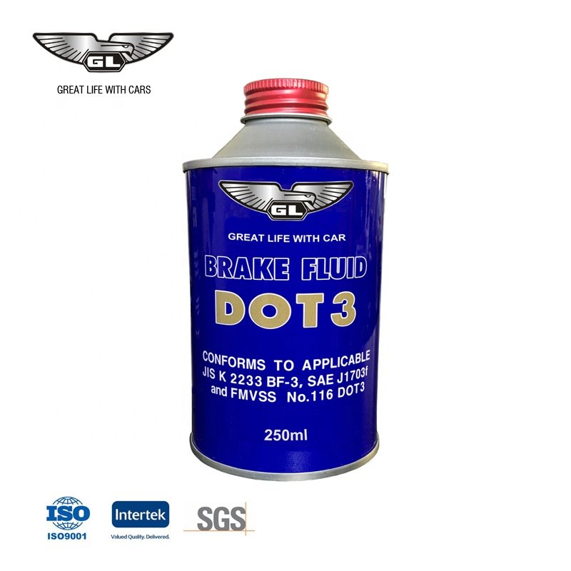 Brake Fluid Dot3 Lubricant Oil Carcare Brake Oil Factory Oil