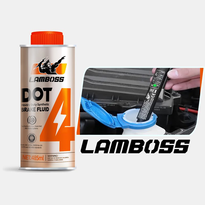 Automotive Brake Fluid Dot4 lv Premium Brake Oil Lubricant Oil Car Care Heavy Duty Lubricant