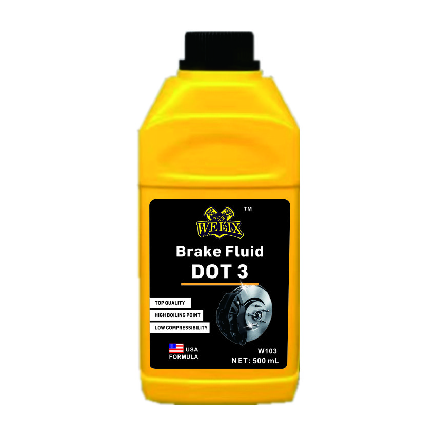 Brake Fluid DOT3 Braking System Brake Oil 250ml Car Care Lubricant Car Motorbike