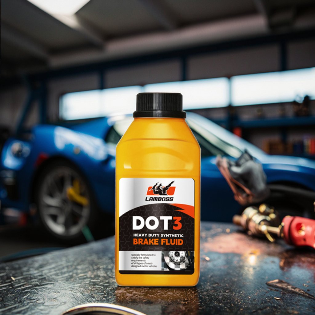 LAMBOSS High Efficiency 250ml Brake Oil DOT3 Dubai Product Category Brake Lubricants
