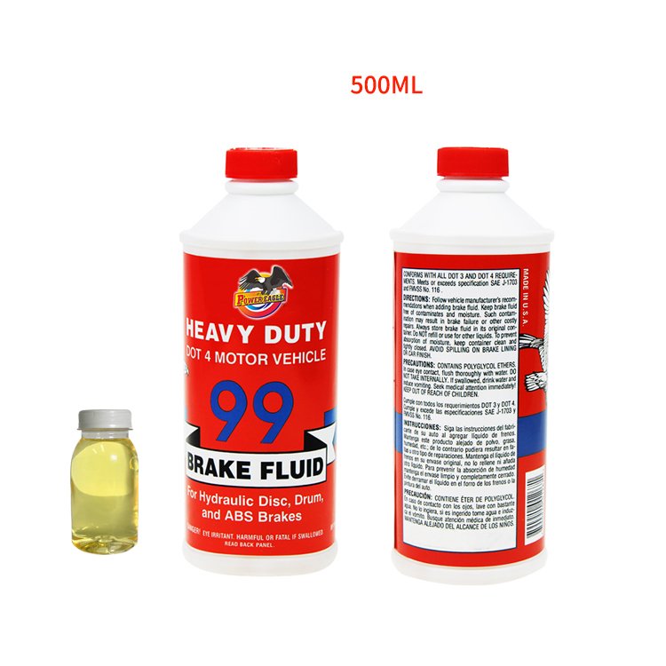 High Performance Semisynthetic Brake System Brake Fluid Oil Synthetic Brake Fluid