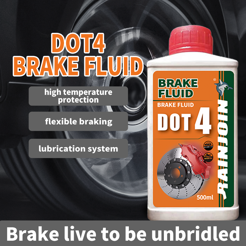 Factory Direct Sale DOT4 Brake Fluid 500ml Brake Oil for Car/Trucks/Buses/Fleet Vehicles