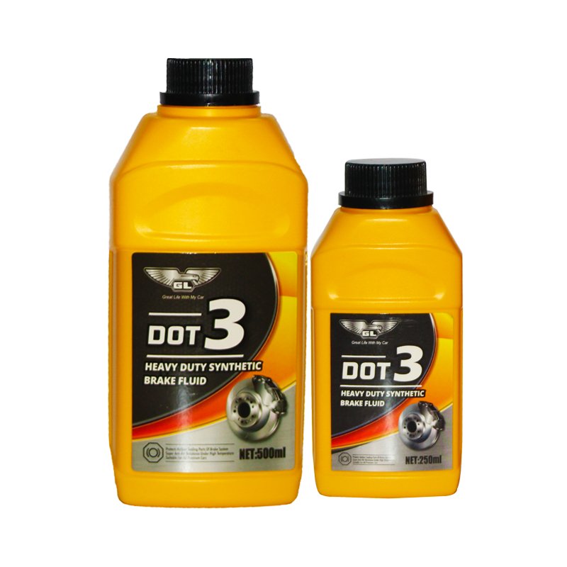 OEM Msds Brake Fluid Good Quality Fully Synthetic Brake Fluid Dot 4 Dot 3