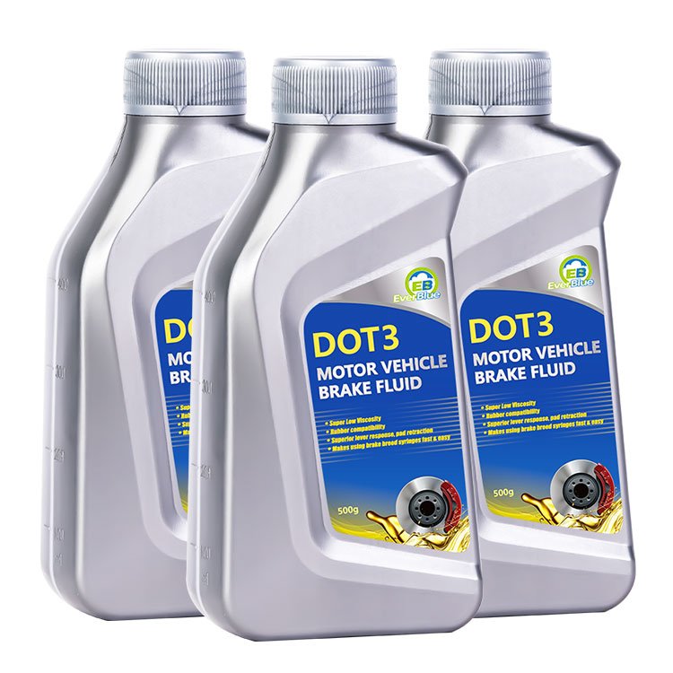 Factory Brake Fluid Color Brake Fluid Brake Oil Dot 3 Dot 4 for Automotive Lubricant
