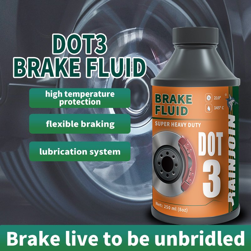 Factory Directly Sale High Quality 250ml Brake Fluid Dot3 Car Brake Lubricants