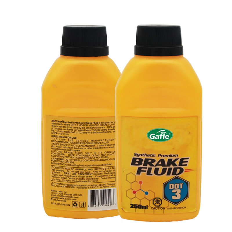 Gafle 500ml Mental Tin Super Heavy Duty Brake Oil Lubraicant Oil DOT3 DOT4