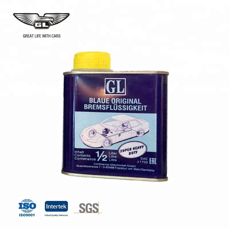 China Manufacturer High Quality Brake Fluid DOT 4 Synthetic Brake Fluid