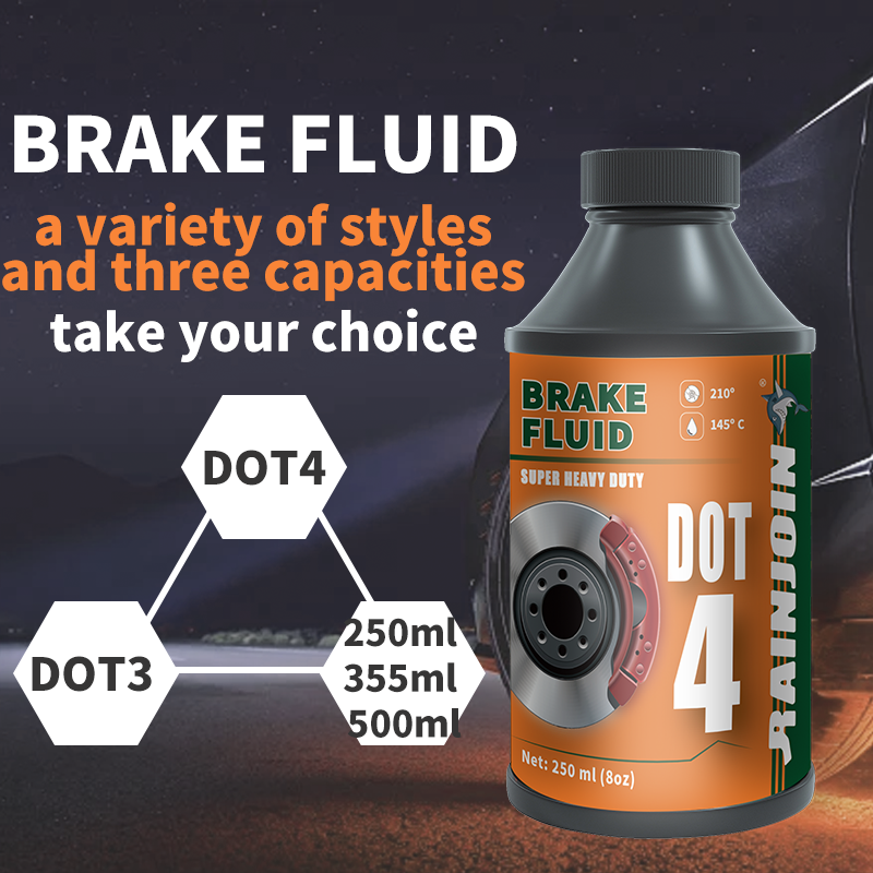 Factory Direct DOT4 Brake Fluid 250ml Brake Oil for Motorcycles/ATVs/Cars