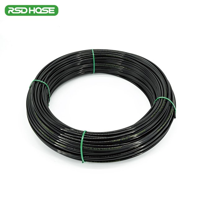 Black 270bar High-Pressure Lubrication Nylon Tube Lubrication Hose, Punch Press Lubrication Nylon Oil Tube