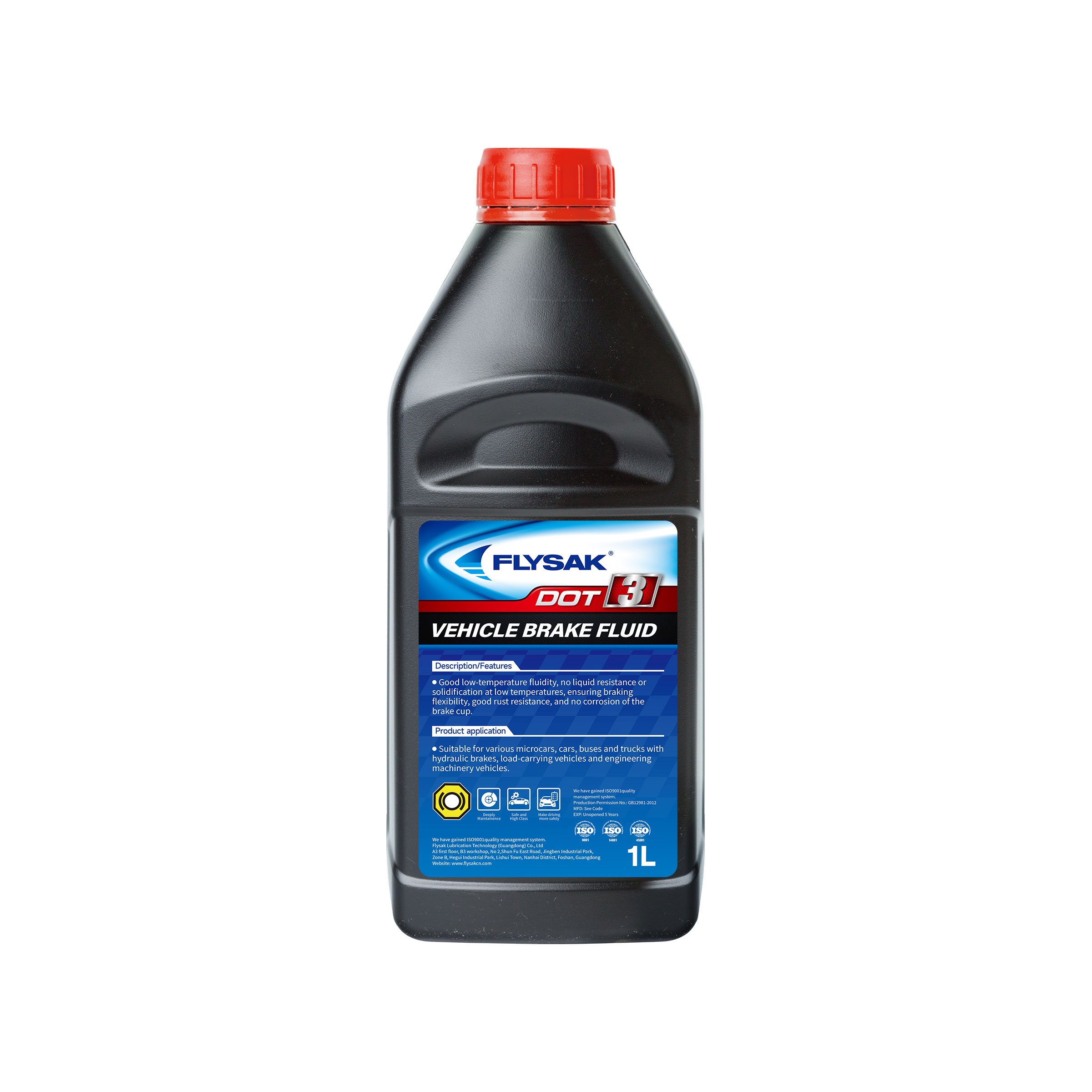 High Performance Heavy Duty Car Oil Brake Fluid Dot 3 Hydraulic Dot4 Brake Oil Brake Fluid Factories
