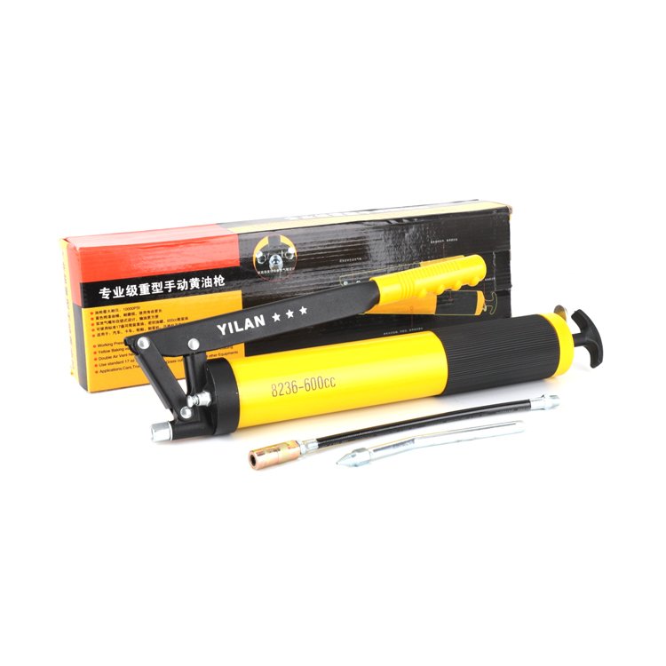 B-001 Factory Price Lubrication Auto Truck Boats Car Hand-operated Grease Gun Oil Pump Heavy Duty Lever Repair Tool