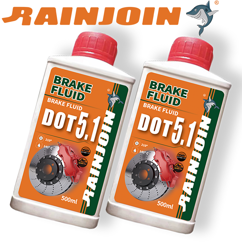 Wholesale Price DOT5.1 500ml Automotive Brake Fluid for ABS Braking Systems in Car