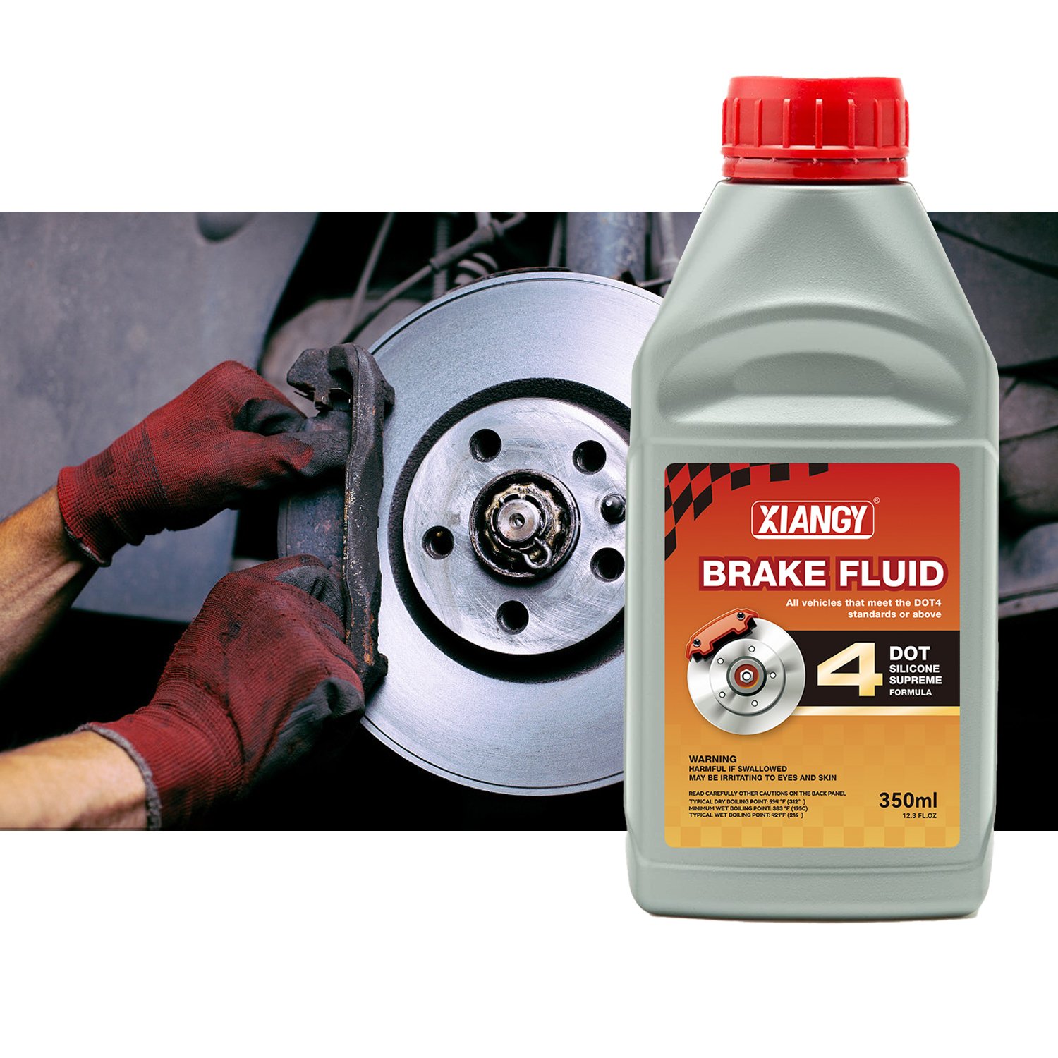 Professional Manufacturer High Efficiency Brake Oil Wholesale Raw Material for Car Brake Fluid Dot 4