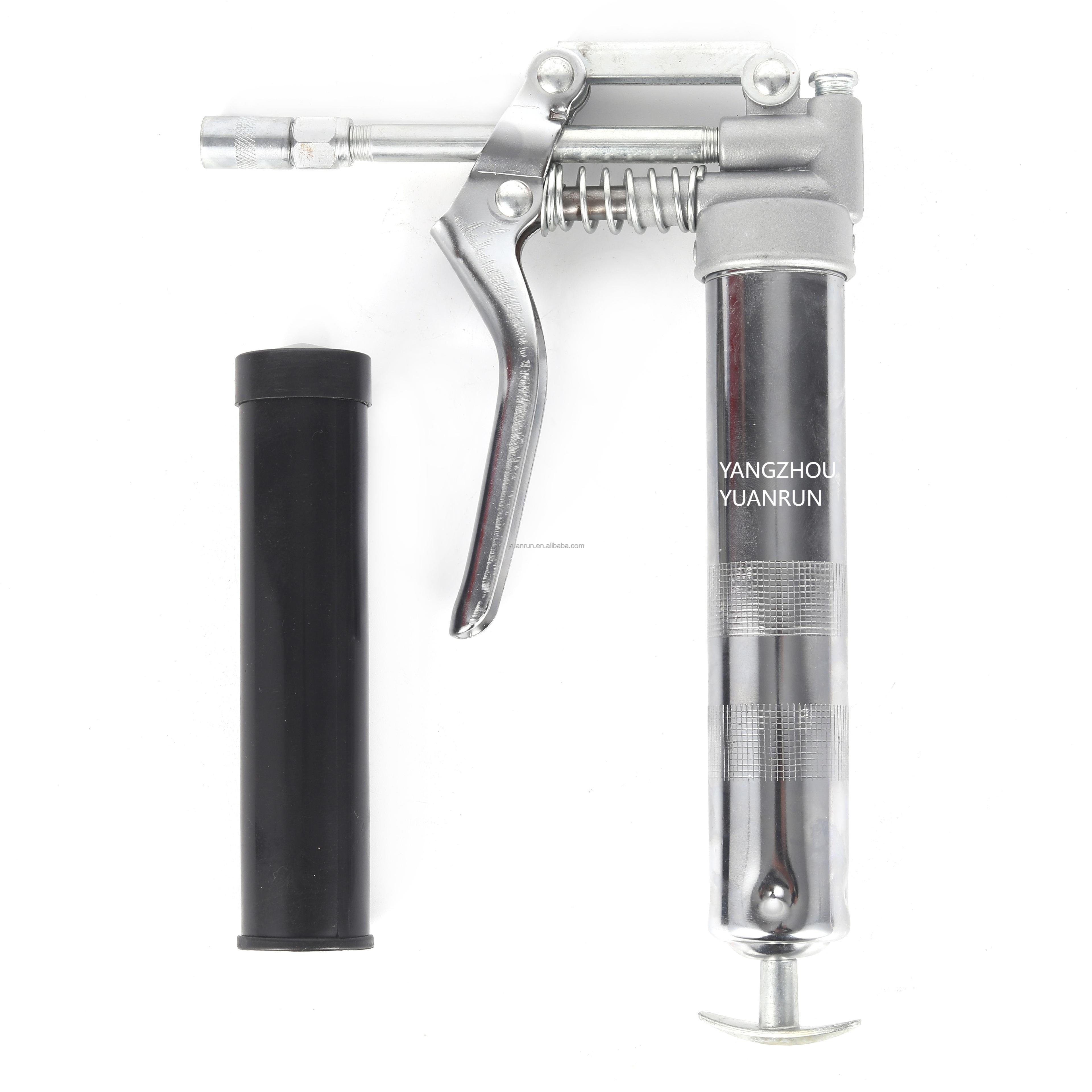 100cc 3oz Lever Action Mini Steel Grease Gun High-Pressure Hand Operated Grease Guns Factory OEM