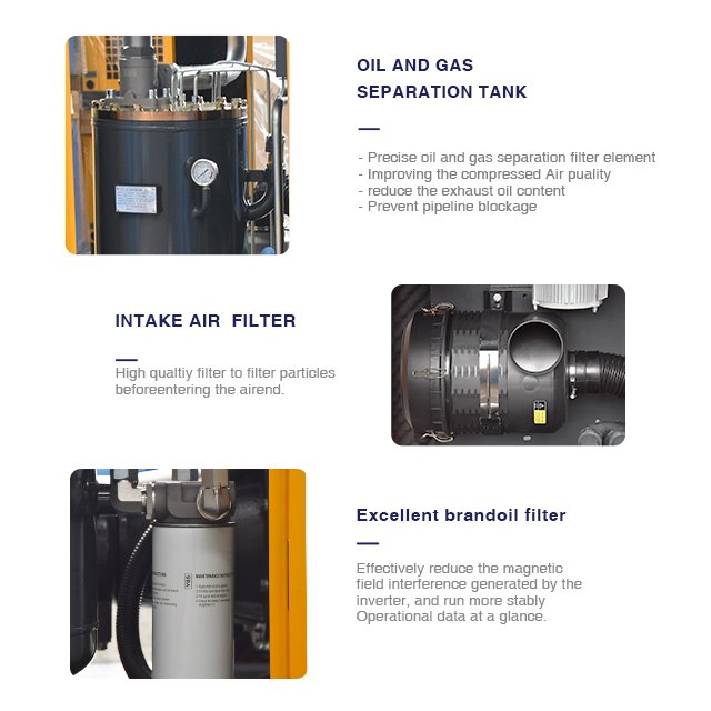 Best Electric Brake Silent Type air Compressor Professional Large Mechanic Pneumatic China Compressed Compressors Unit System