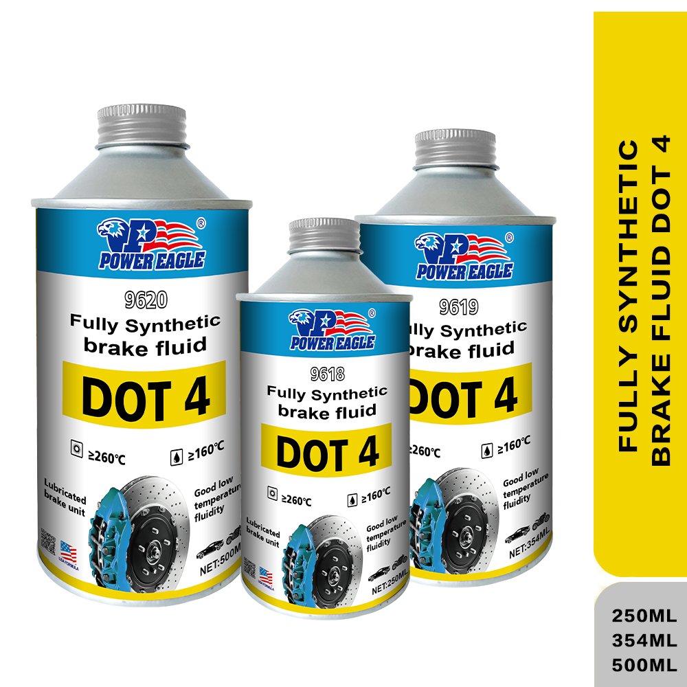 Wholesale Good Quality Factory Price Super Heavy Duty Brake Fluid DOT 3 Super DOT 4 Brake Oil