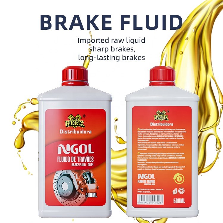 Wholesale Car Care Product High End Brake Fluid Dot 3 High Boiling Point Brake Oil for Car and Motorcycle