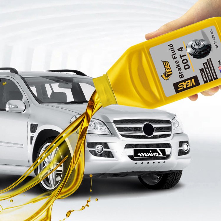 Wholesale Brake Lubricants OEM Factory Dot3 Car Brake Fluid and Clutch Fluid 500ML Liquid Base Oil General Composition